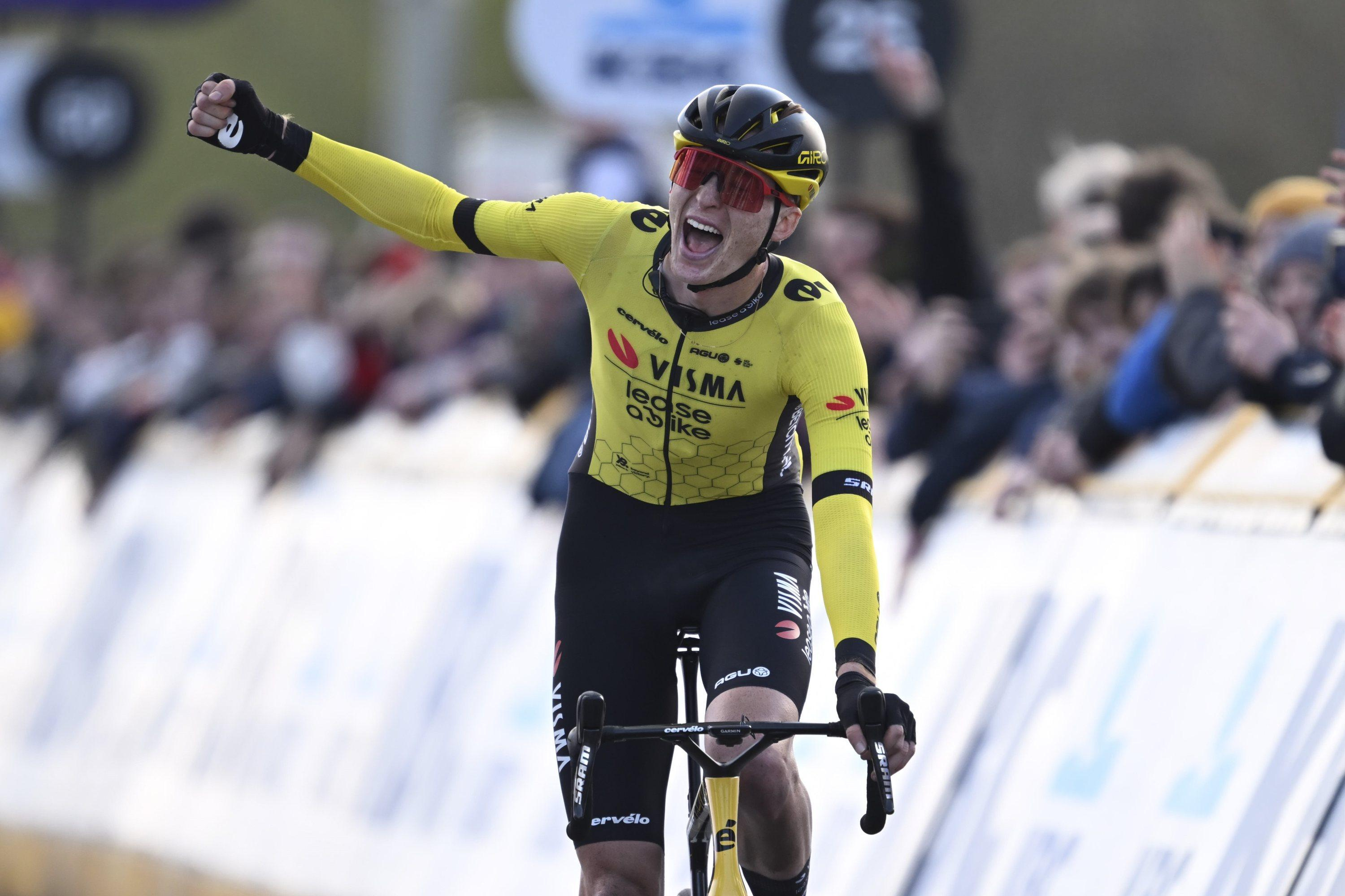 Cyclisme : Jorgenson vainqueur d’À Travers la Flandre après la chute de Van Aert