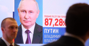 «Environ la moitié des voix pour Poutine...